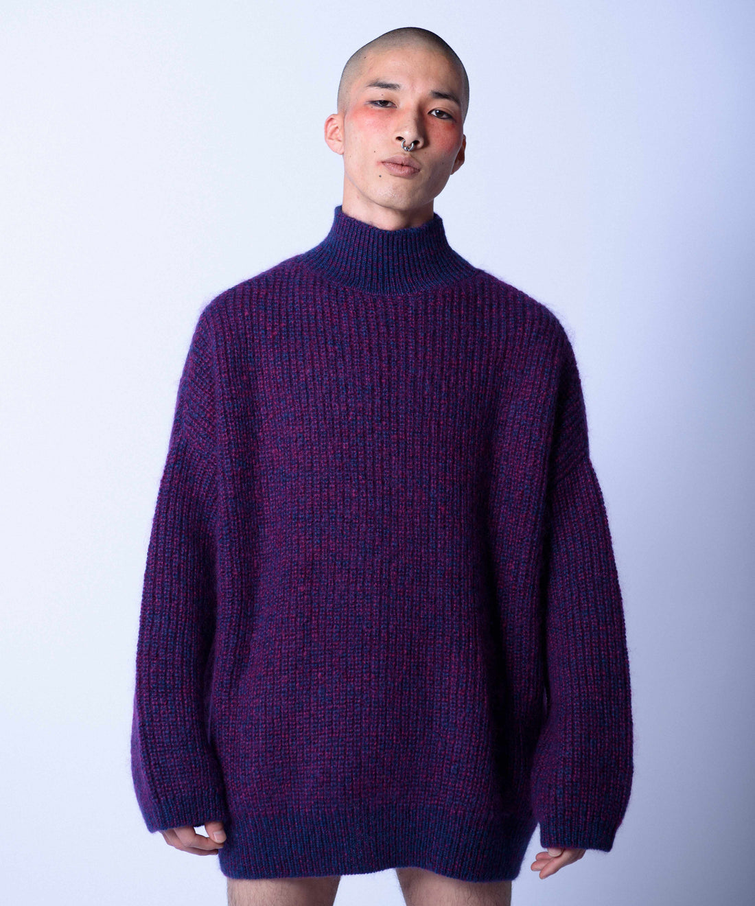 SEIDE MOHAIR BIG KNIT ACID / HERREN