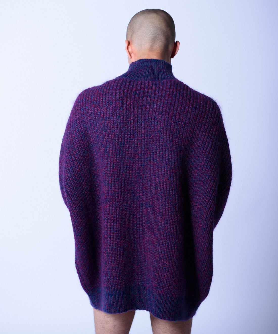 SEIDE MOHAIR BIG KNIT ACID / HERREN