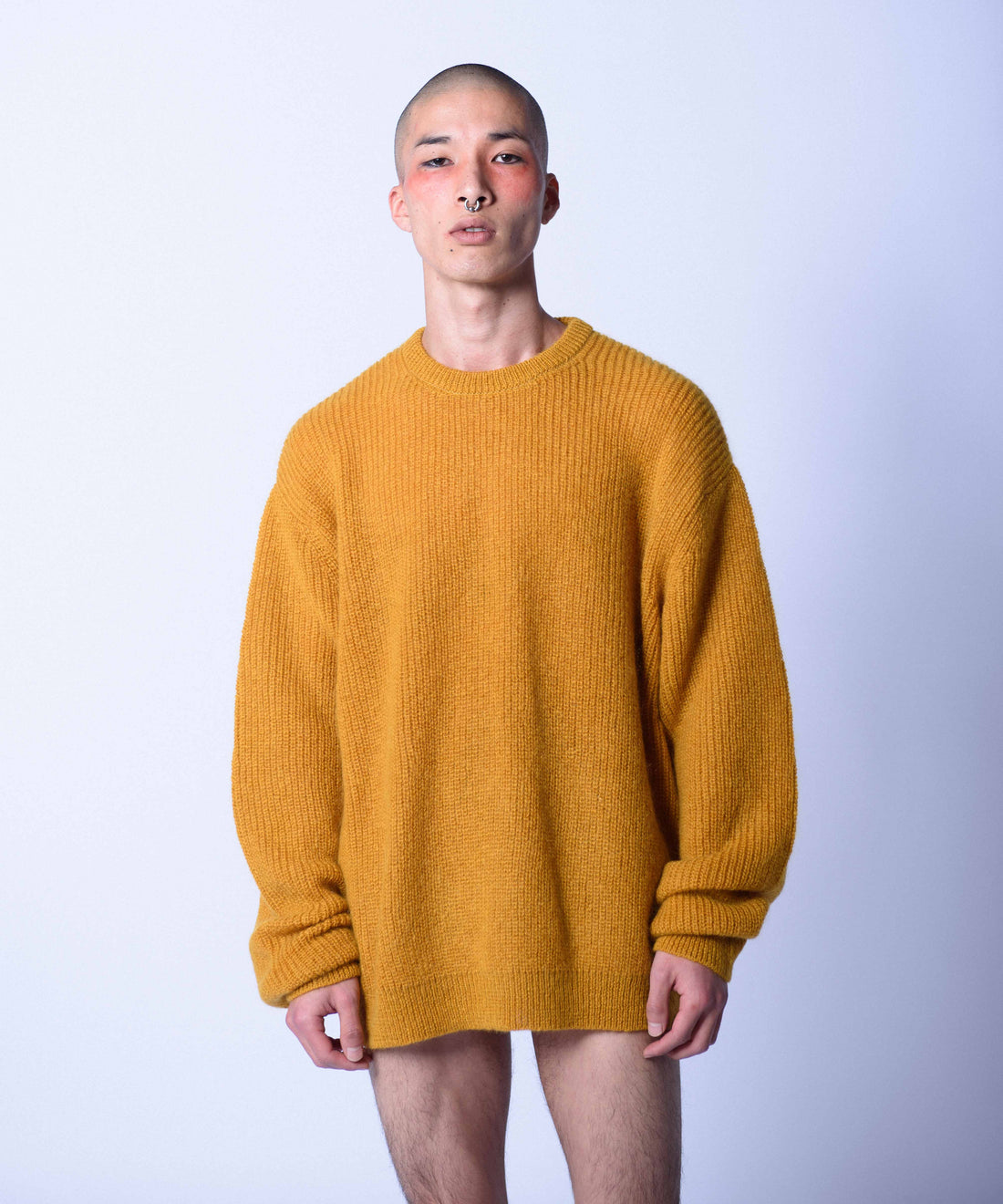 EXTRAKID MOHAIR PULLOVER YAMABUKI GELB / HERREN