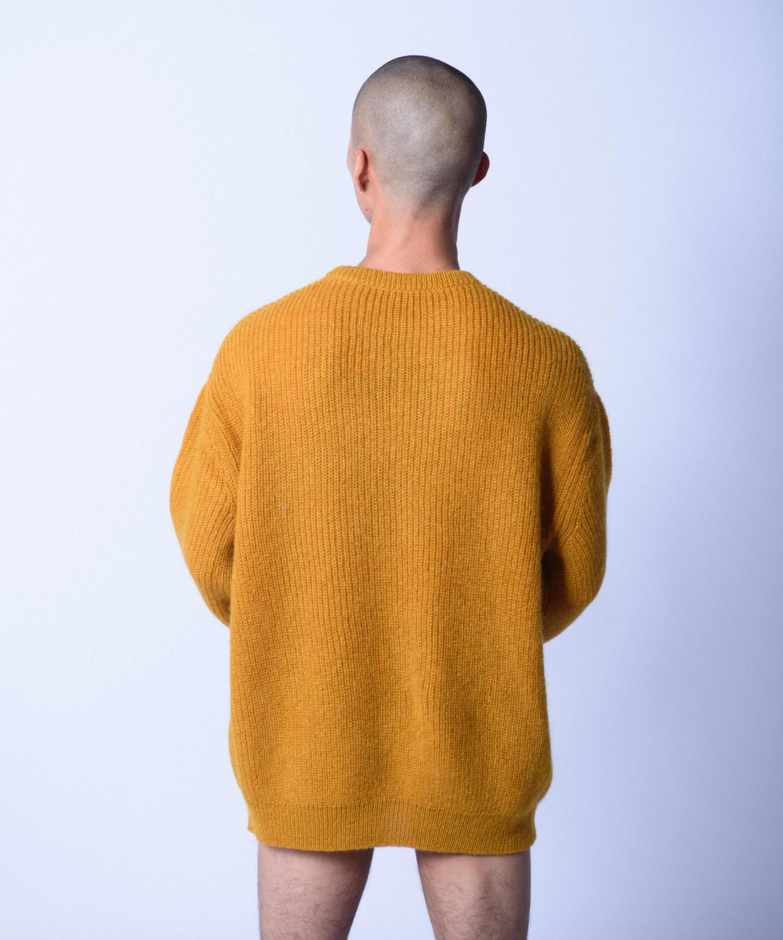 EXTRAKID MOHAIR PULLOVER YAMABUKI GELB / HERREN