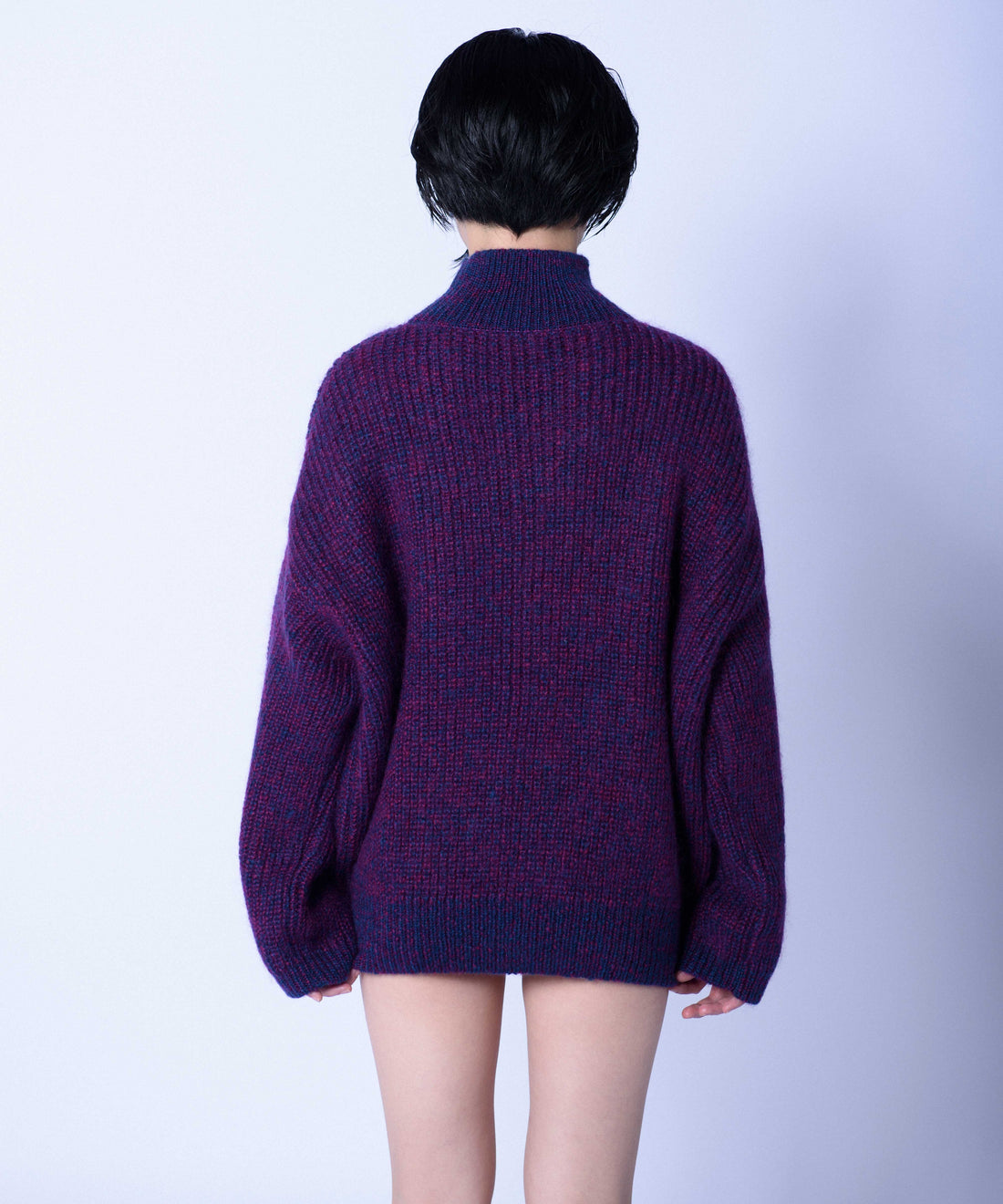 SEIDE MOHAIR BIG KNIT ACID / DAMEN