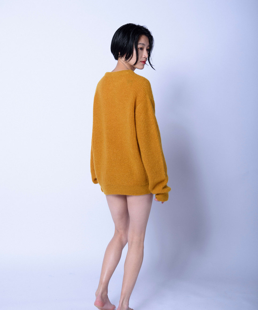 EXTRAKID MOHAIR PULLOVER YAMABUKI GELB / DAMEN